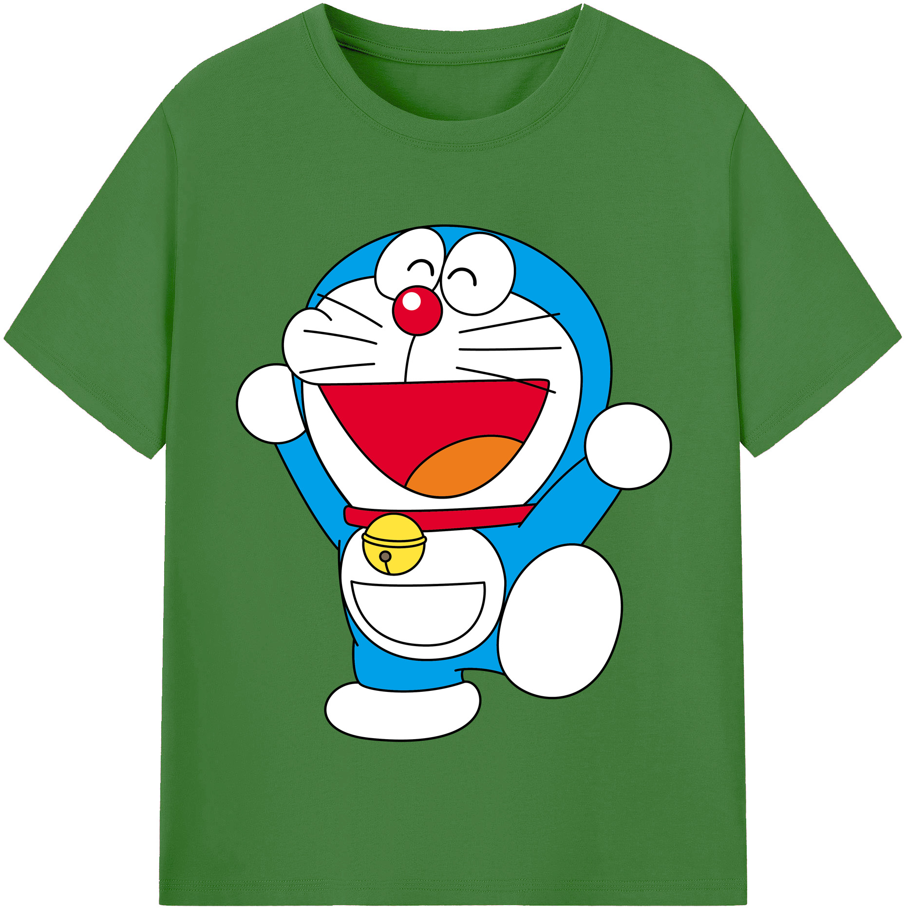 （画像用） ドラえもん Doraemon レディースカジュアルプリントTシャツ（綿100％）
